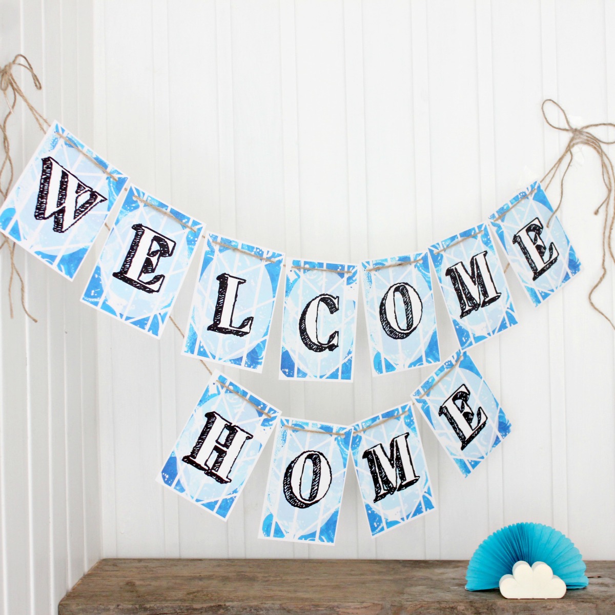 Welcome Bunting
