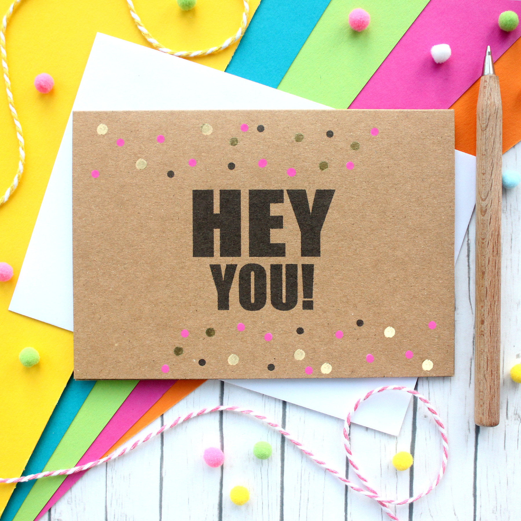 Hey You - Hello Card