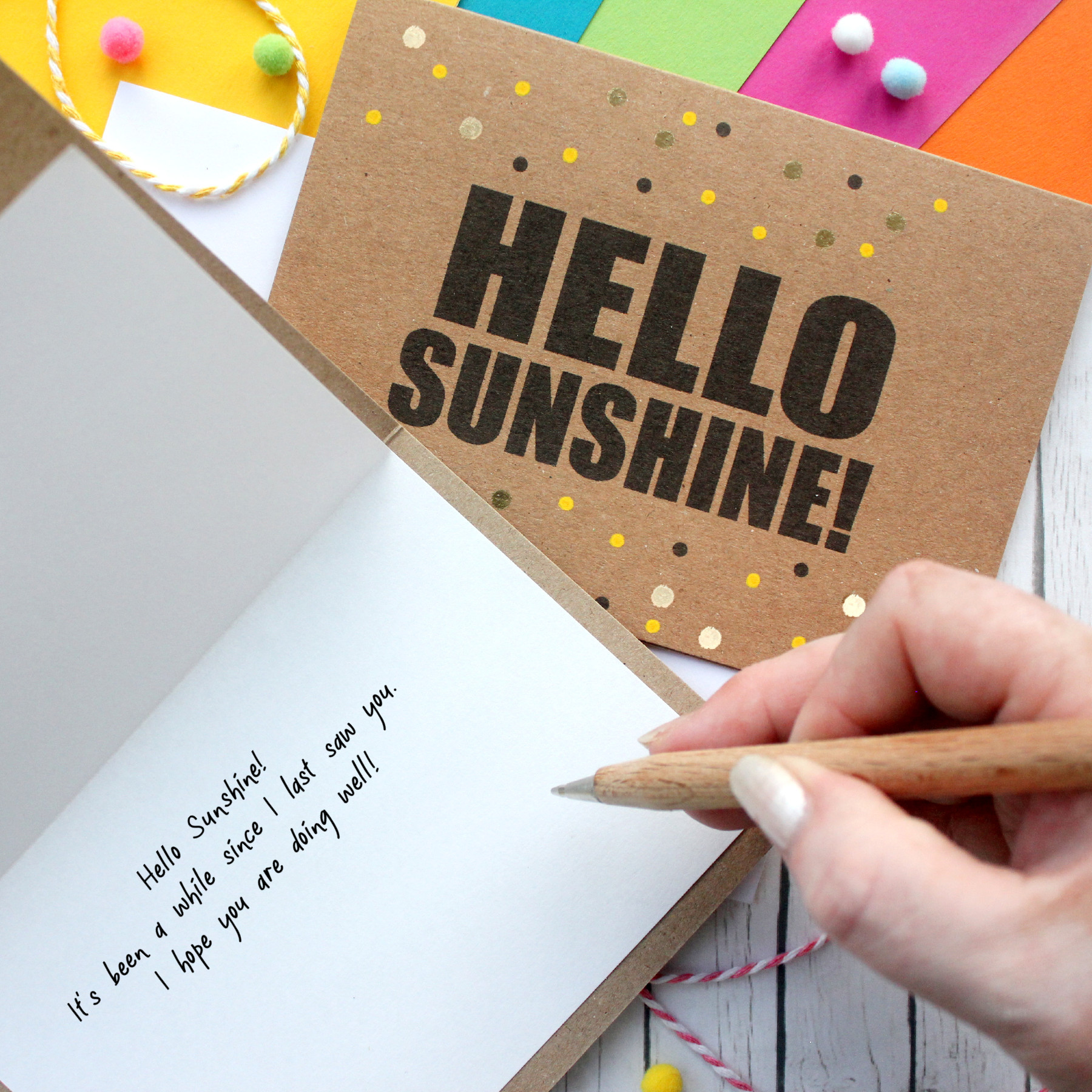 Hello Sunshine - Hello Card